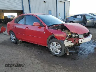 2005 Mazda 3 i with VIN JM1BK12F251245507, listed as a Copart auction lot 42788015 with 263,284 mi miles and Salvage Title. Bid and sale history available at DreamBid. Image 4.