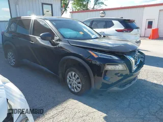 2023 Nissan Rogue S with VIN 5N1BT3AA7PC689452, listed as a IAAI auction lot 42182942 with 44,675 mi miles and . Bid and sale history available at DreamBid. Image 1.