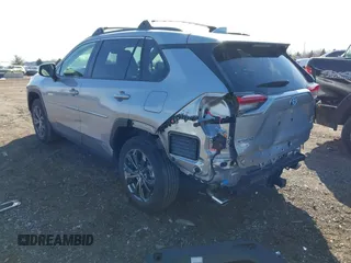2024 Toyota RAV4 Hybrid XLE Premium with VIN JTMB6RFV8RD134274, listed as a IAAI auction lot 41846740 with 12,648 mi miles. Bid and sale history available at carsss.com. Image 3.