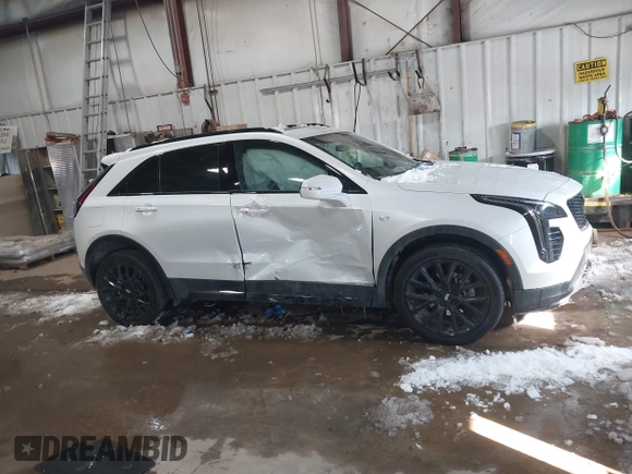2023 Cadillac XT4 AWD Sport with VIN 1GYFZFR42PF111269, listed as a IAAI auction lot 41614455 with 21,866 mi miles. Bid and sale history available at carsss.com. Image 13.
