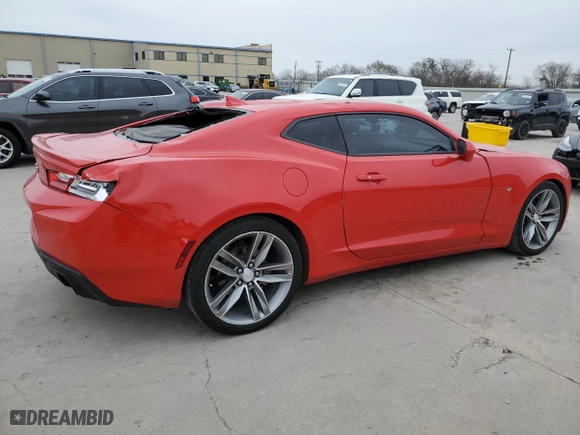 2018 Chevrolet Camaro 1LT with VIN 1G1FB1RX4J0186324, listed as a Copart auction lot 48304805 with 85,064 mi miles and Salvage Title. Bid and sale history available at carsss.com. Image 3.
