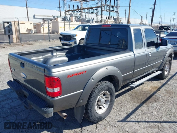 2008 Ford Ranger XL with VIN 1FTYR14U88PA33407, listed as a IAAI auction lot 41633721 with 166,082 mi miles. Bid and sale history available at carsss.com. Image 4.