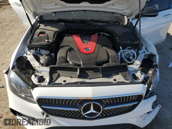 2017 Mercedes-Benz E-Class AMG E 43 with VIN WDDZF6EB7HA174680, listed as a Copart auction lot 85718144 with 94,799 mi miles and Salvage Title. Bid and sale history available at carsss.com. Image 12.