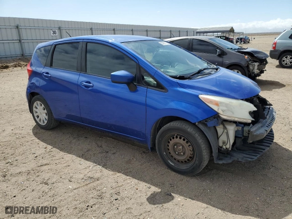 2015 Nissan Versa Note SV with VIN 3N1CE2CP1FL446014, listed as a Copart auction lot 53367735 with 154,974 mi miles and Salvage Title. Bid and sale history available at carsss.com. Image 4.