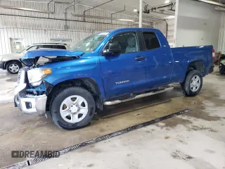 2018 Toyota Tundra SR with VIN 5TFUM5F17JX079324, listed as a Copart auction lot 55580955 with 68,017 mi miles and Salvage title. Bid and sale history available at DreamBid. Image 1.