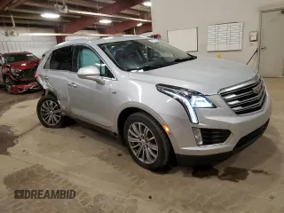 2017 Cadillac XT5 Luxury AWD with VIN 1GYKNDRS1HZ175557, listed as a Copart auction lot 47179715 with 136,677 mi miles and Clean Title. Bid and sale history available at carsss.com. Image 4.