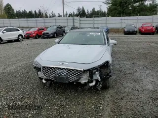 2019 Genesis G70 Advanced with VIN KMTG34LA5KU026138, listed as a Copart auction lot 81159054 with 99,964 mi miles and Salvage Title. Bid and sale history available at DreamBid. Image 11.