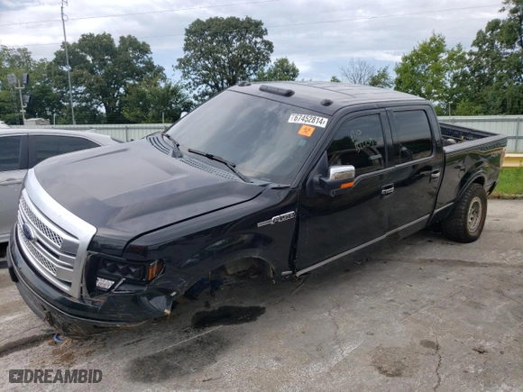 2013 Ford F-150 XLT with VIN 1FTFW1E6XDFD25379, listed as a Copart auction lot 67452814 with 243,009 mi miles and Salvage Title. Bid and sale history available at carsss.com. Image 1.