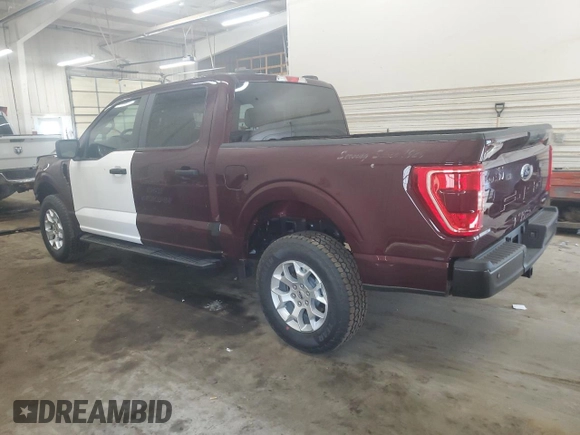 2023 Ford F-150 z VIN 1FTFW1P8XPKF57362, wystawiony jako Copart lot #53334115 z przebiegiem 485 mil mil oraz Szkoda całkowita • Salvage title. Historia ofert i sprzedaży dostępna na DreamBid. Obrazek 2.