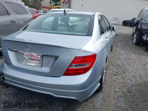 2014 Mercedes-Benz C-Class C 250 Sport with VIN WDDGF4HB6EA951255, listed as a IAAI auction lot 41868966 with 25,694 mi miles. Bid and sale history available at carsss.com. Image 4.