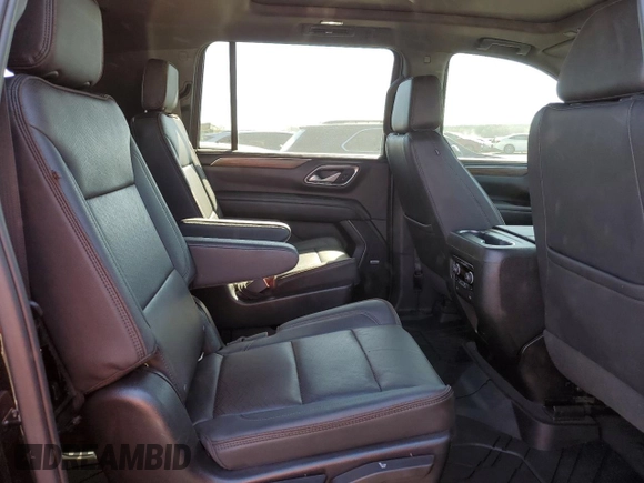 2022 Chevrolet Suburban High Country with VIN 1GNSKGKL3NR199753, listed as a Copart auction lot 75848294 with 44,486 mi miles and Salvage Title. Bid and sale history available at DreamBid. Image 11.