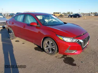 2022 Nissan Sentra SV z VIN 3N1AB8CV6NY219730, wystawiony jako IAAI lot #41754747 z przebiegiem 29 019 mil mil oraz . Historia ofert i sprzedaży dostępna na DreamBid. Obrazek 1.