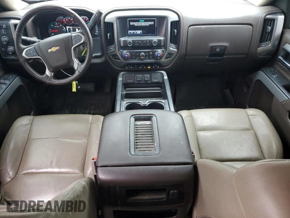2017 Chevrolet Silverado 1500 LTZ with VIN 3GCUKSEC0HG177682, listed as a Copart auction lot 52962615 with 154,938 mi miles and Non Repairable. Bid and sale history available at DreamBid. Image 8.