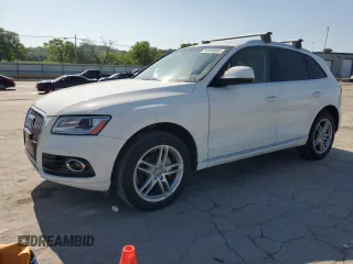 2015 Audi Q5 Premium Plus with VIN WA1LFAFP5FA059886, listed as a Copart auction lot 54939885 with 148,844 mi miles and Clean title. Bid and sale history available at DreamBid. Image 1.