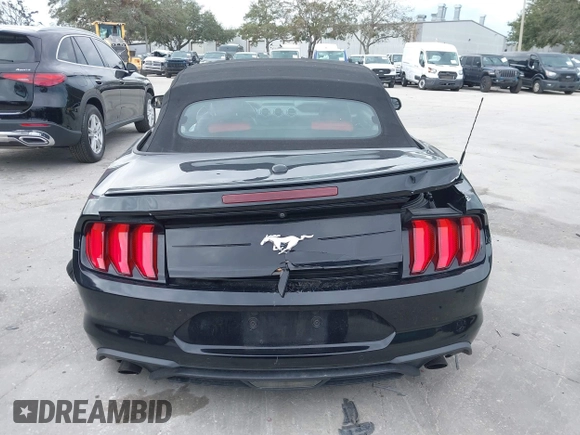 2018 Ford Mustang EcoBoost Premium with VIN 1FATP8UHXJ5136640, listed as a IAAI auction lot 41337482 with 95,471 mi miles and . Bid and sale history available at carsss.com. Image 15.