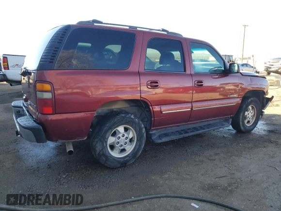 2002 Chevrolet Tahoe Z71 with VIN 1GNEK13Z62R310238, listed as a Copart auction lot 43973145 with 218,657 mi miles and Salvage Title. Bid and sale history available at carsss.com. Image 3.