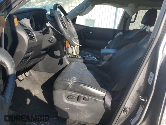 2021 Nissan Armada SL with VIN JN8AY2BA5M9372860, listed as a Copart auction lot 87930925 with 78,778 mi miles and Salvage Title. Bid and sale history available at carsss.com. Image 7.