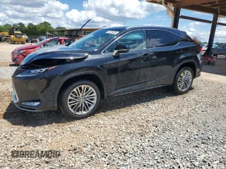 2021 Lexus RX 350 with VIN 2T2JZMAA7MC198902, listed as a Copart auction lot 59238005 with 44,127 mi miles and Salvage title. Bid and sale history available at DreamBid. Image 1.