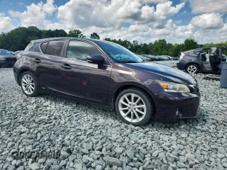 2012 Lexus CT 200h with VIN JTHKD5BH3C2106799, listed as a Copart auction lot 64438005 with 166,314 mi miles and Clean title. Bid and sale history available at DreamBid. Image 4.