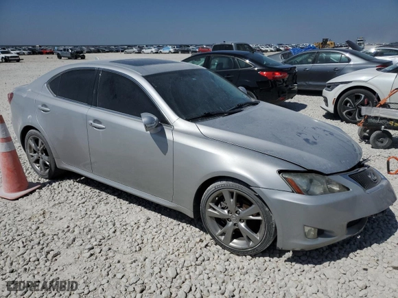 2010 Lexus IS 250 with VIN JTHBF5C24A5113373, listed as a Copart auction lot 48216465 with NaN miles and Salvage Title. Bid and sale history available at carsss.com. Image 4.