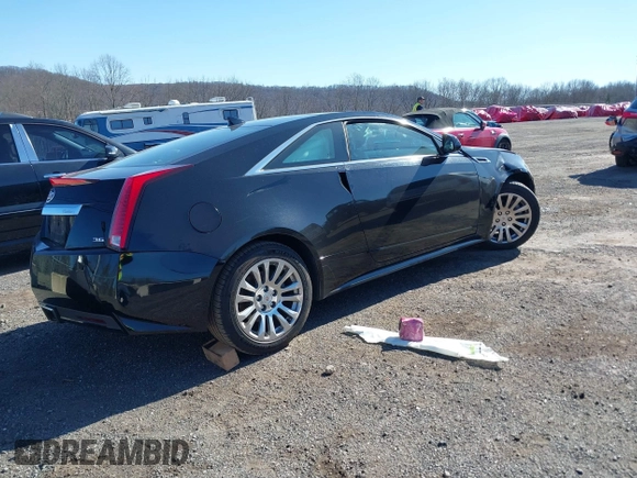 2014 Cadillac CTS Coupe Premium with VIN 1G6DH1E39E0149777, listed as a IAAI auction lot 41827848 with 149,205 mi miles. Bid and sale history available at carsss.com. Image 4.