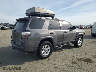 2017 Toyota 4Runner SR5 with VIN JTEZU5JR7H5149201, listed as a Copart auction lot 49825115 with 153,907 mi miles and Salvage Title. Bid and sale history available at carsss.com. Image 3.