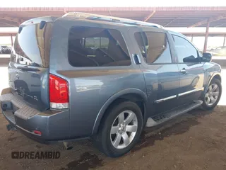 2011 Nissan Armada SV z VIN 5N1BA0ND2BN608699, wystawiony jako IAAI lot #42284447 z przebiegiem 204 758 mil mil oraz . Historia ofert i sprzedaży dostępna na DreamBid. Obrazek 4.