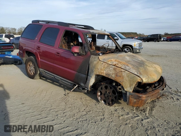2006 Chevrolet Tahoe Z71 with VIN 1GNEK13Z46R126082, listed as a Copart auction lot 79088974 with 0 mi miles and Salvage Title. Bid and sale history available at carsss.com. Image 4.