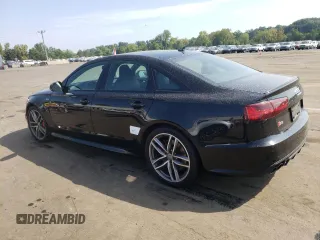 2018 Audi S6 Premium Plus with VIN WAUFFAFC5JN045386, listed as a Copart auction lot 68724174 with 107,010 mi miles and Salvage Title. Bid and sale history available at carsss.com. Image 2.
