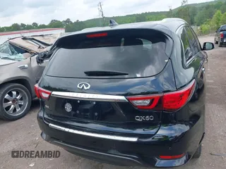 2020 Infiniti QX60 LUXE with VIN 5N1DL0MM8LC516594, listed as a IAAI auction lot 42136299 with 92,747 mi miles. Bid and sale history available at carsss.com. Image 16.