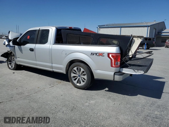 2017 Ford F-150 XL with VIN 1FTEX1CP0HKC28497, listed as a Copart auction lot 48777145 with 93,194 mi miles and Salvage Title. Bid and sale history available at carsss.com. Image 2.