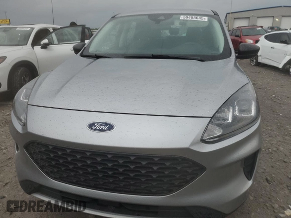 2021 Ford Escape S with VIN 1FMCU9F66MUA39686, listed as a Copart auction lot 59488645 with 51,589 mi miles and Salvage title. Bid and sale history available at DreamBid. Image 5.