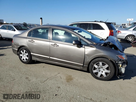 2008 Honda Civic LX with VIN JHMFA165X8S000439, listed as a Copart auction lot 42819265 with 171,916 mi miles and Non Repairable. Bid and sale history available at DreamBid. Image 4.