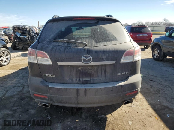2009 Mazda CX-9 Touring with VIN JM3TB38A390170198, listed as a Copart auction lot 43619065 with 171,058 mi miles and Salvage Title. Bid and sale history available at carsss.com. Image 6.