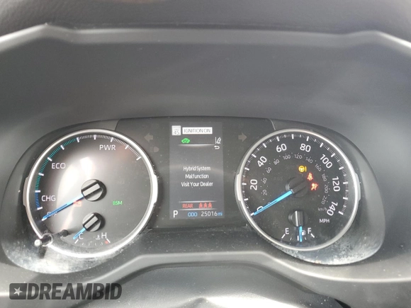 2022 Toyota RAV4 Hybrid XLE Premium z VIN 4T3B6RFV5NU097584, wystawiony jako Copart lot #56163835 z przebiegiem 25 016 mil mil oraz Szkoda całkowita • Salvage title. Historia ofert i sprzedaży dostępna na DreamBid. Obrazek 9.