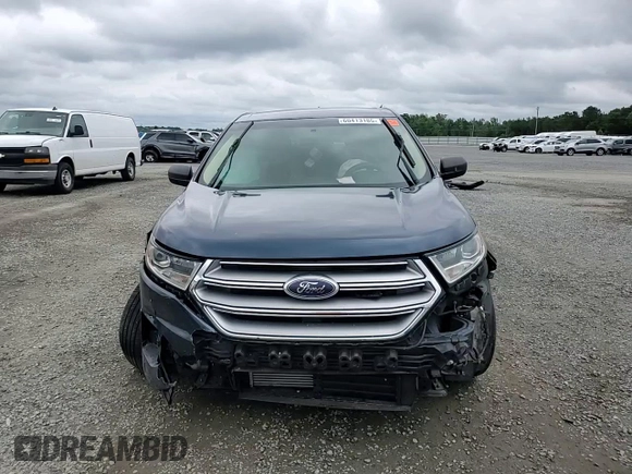 2017 Ford Edge SE with VIN 2FMPK3G99HBC01321, listed as a Copart auction lot 60413185 with 95,700 mi miles and Salvage title. Bid and sale history available at DreamBid. Image 14.