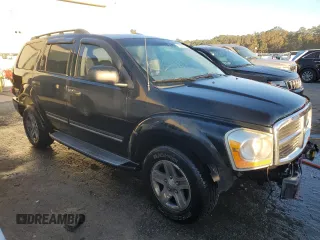 2004 Dodge Durango Limited with VIN 1D8HB58D34F233635, listed as a Copart auction lot 75986124 with 268,057 mi miles and Salvage title. Bid and sale history available at DreamBid. Image 4.