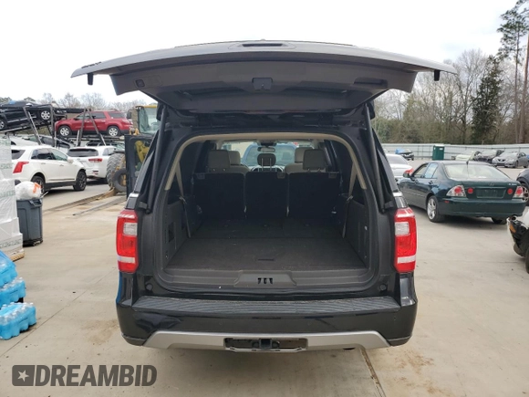 2021 Ford Expedition Max XLT with VIN 1FMJK1JT7MEA19405, listed as a Copart auction lot 43986285 with 94,236 mi miles and Salvage Title. Bid and sale history available at DreamBid. Image 6.