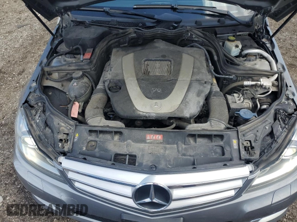 2012 Mercedes-Benz C 300 Sport with VIN WDDGF8BB8CA615829, listed as a Copart auction lot 53259485 with 152,712 mi miles and Clean Title. Bid and sale history available at DreamBid. Image 11.