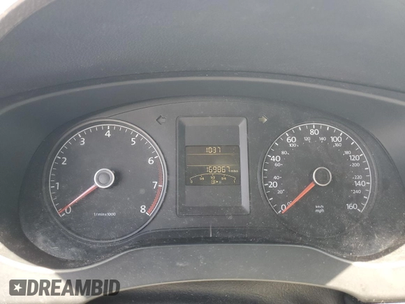2014 Volkswagen Jetta S with VIN 3VW2K7AJ8EM221348, listed as a Copart auction lot 61557045 with 169,867 mi miles and Clean title. Bid and sale history available at DreamBid. Image 9.