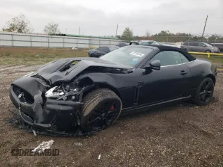 2011 Jaguar XK with VIN SAJWA4EC7BMB42394, listed as a Copart auction lot 83760564 with 67,316 mi miles and Salvage Title. Bid and sale history available at carsss.com. Image 1.