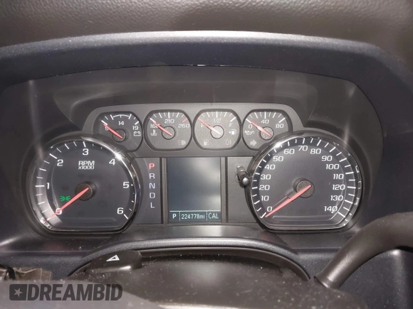 2017 Chevrolet Silverado 1500 Work Truck with VIN 1GCVKNEH9HZ279628, listed as a IAAI auction lot 41814533 with 224,778 mi miles. Bid and sale history available at carsss.com. Image 7.
