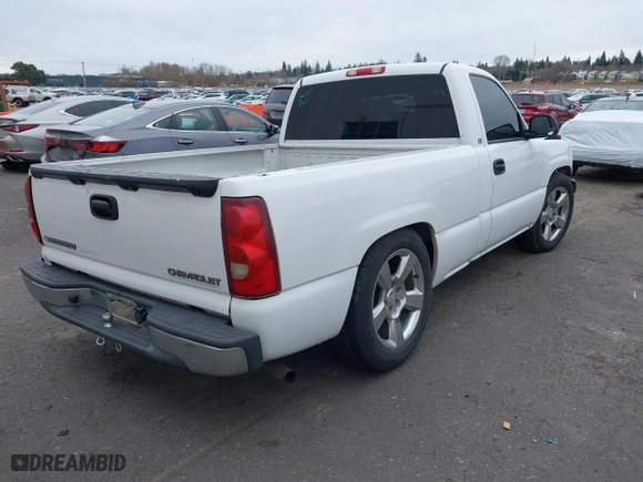 2003 Chevrolet Silverado 1500 with VIN 1GCEC14X63Z304699, listed as a IAAI auction lot 41831871 with 183,636 mi miles. Bid and sale history available at carsss.com. Image 4.