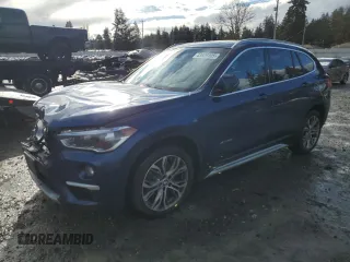 2016 BMW X1 xDrive28i with VIN WBXHT3C3XG5E56687, listed as a Copart auction lot 43629105 with 84,403 mi miles and Salvage Title. Bid and sale history available at carsss.com. Image 1.