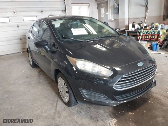 2015 Ford Fiesta S with VIN 3FADP4AJ0FM186887, listed as a IAAI auction lot 41948072 with 79,447 mi miles. Bid and sale history available at carsss.com. Image 1.