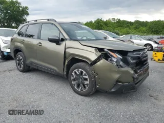 2025 Subaru Forester Premium with VIN JF2SLDDC4SH488368, listed as a Copart auction lot 59021945 with 3,770 mi miles and Salvage title. Bid and sale history available at DreamBid. Image 4.