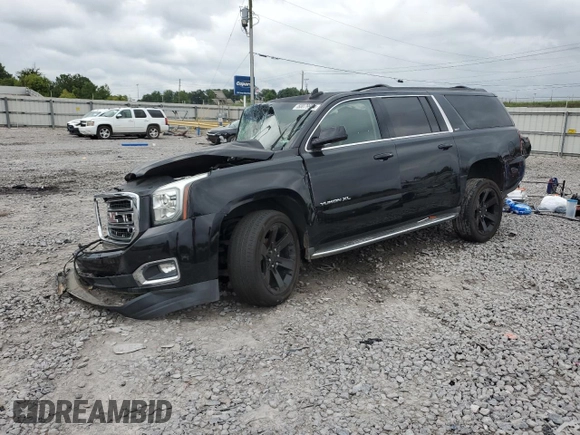 2015 GMC Yukon XL SLT with VIN 1GKS2HKC0FR686865, listed as a Copart auction lot 60079984 with 163,404 mi miles and Non Repairable. Bid and sale history available at carsss.com. Image 1.
