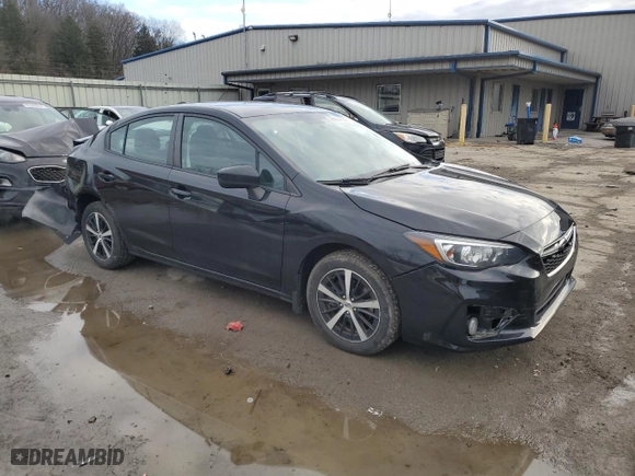 2019 Subaru Impreza Premium with VIN 4S3GKAD69K3605360, listed as a Copart auction lot 86604804 with 123,075 mi miles and Salvage Title. Bid and sale history available at carsss.com. Image 4.