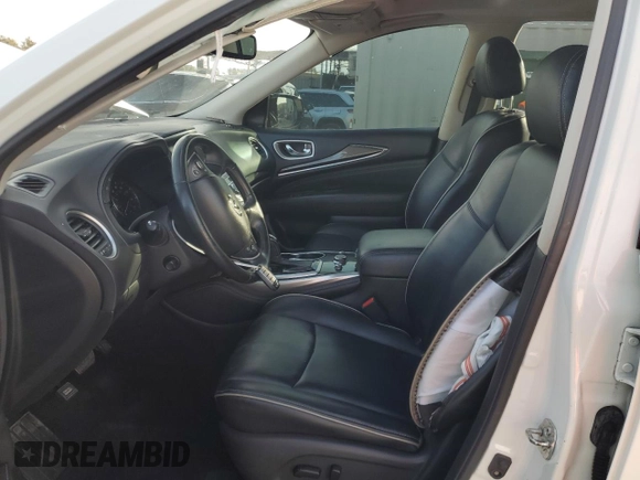 2019 Infiniti QX60 Luxe with VIN 5N1DL0MN1KC558631, listed as a Copart auction lot 87470524 with 139,190 mi miles and Salvage title. Bid and sale history available at DreamBid. Image 7.