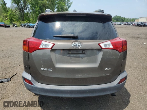 2013 Toyota RAV4 XLE with VIN 2T3WFREV4DW052394, listed as a Copart auction lot 59708665 with 126,989 mi miles and Salvage title. Bid and sale history available at DreamBid. Image 6.